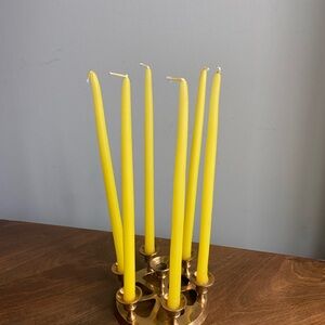 Vintage Brass Candle Holder